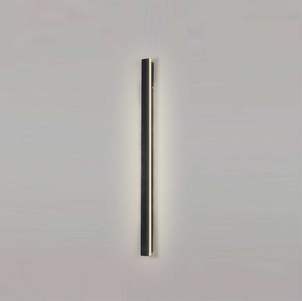 IP65 Industrial Black Long Acrylic LED Outdoor Wall Lights