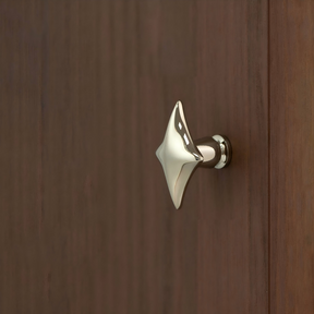 Antique Bronze Star Solid Brass Kitchen Cupboard Handles & Knobs