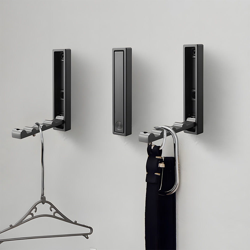 Invisible Foldable Coat Multi-Functional Single Hook For Bathroom