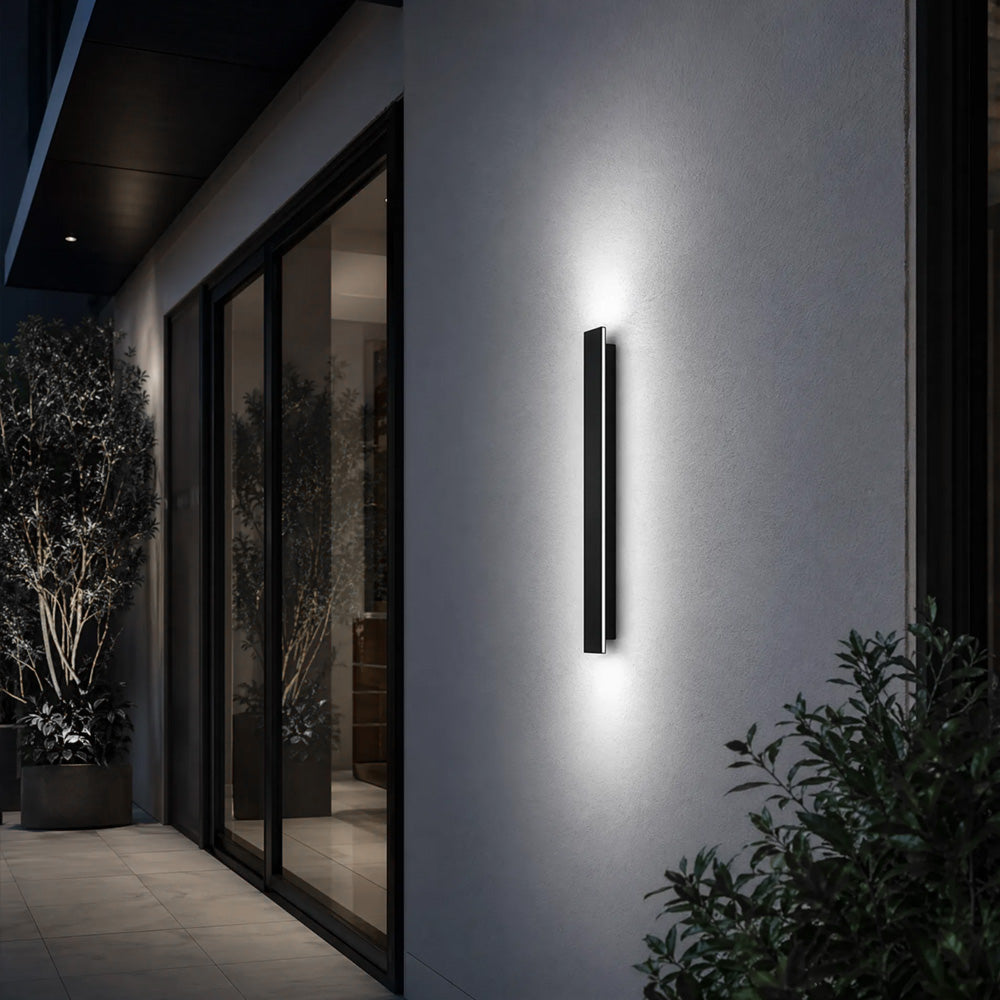 Modern IP64 Waterproof LED Strip Outdoor Long Wall Light