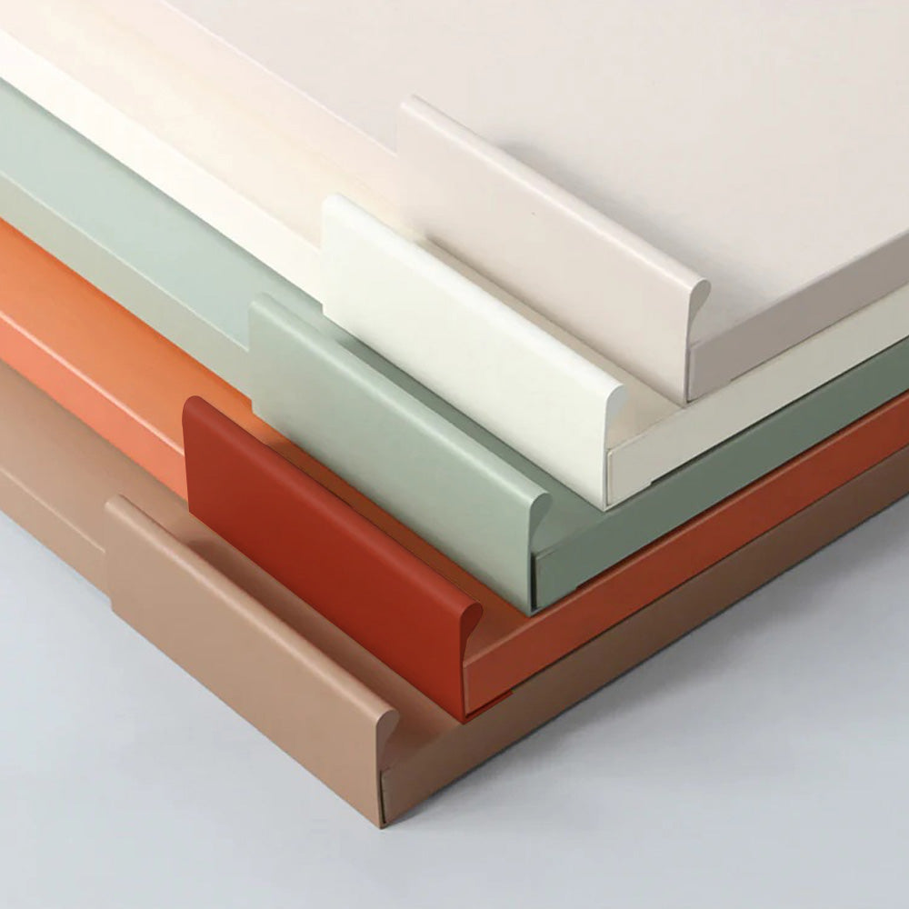 Modern Colorful Long Cabinet Edge Finger Pulls For Kitchen