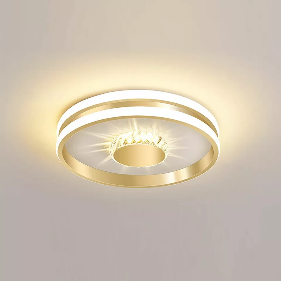 Hallway Crystal LED Ceiling Lighting