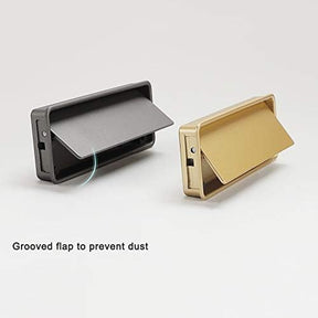 Simple Hidden Embedded Concealed Cabinet Handles