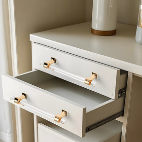 Modern Transparent Acrylic Wardrobe Door Handle