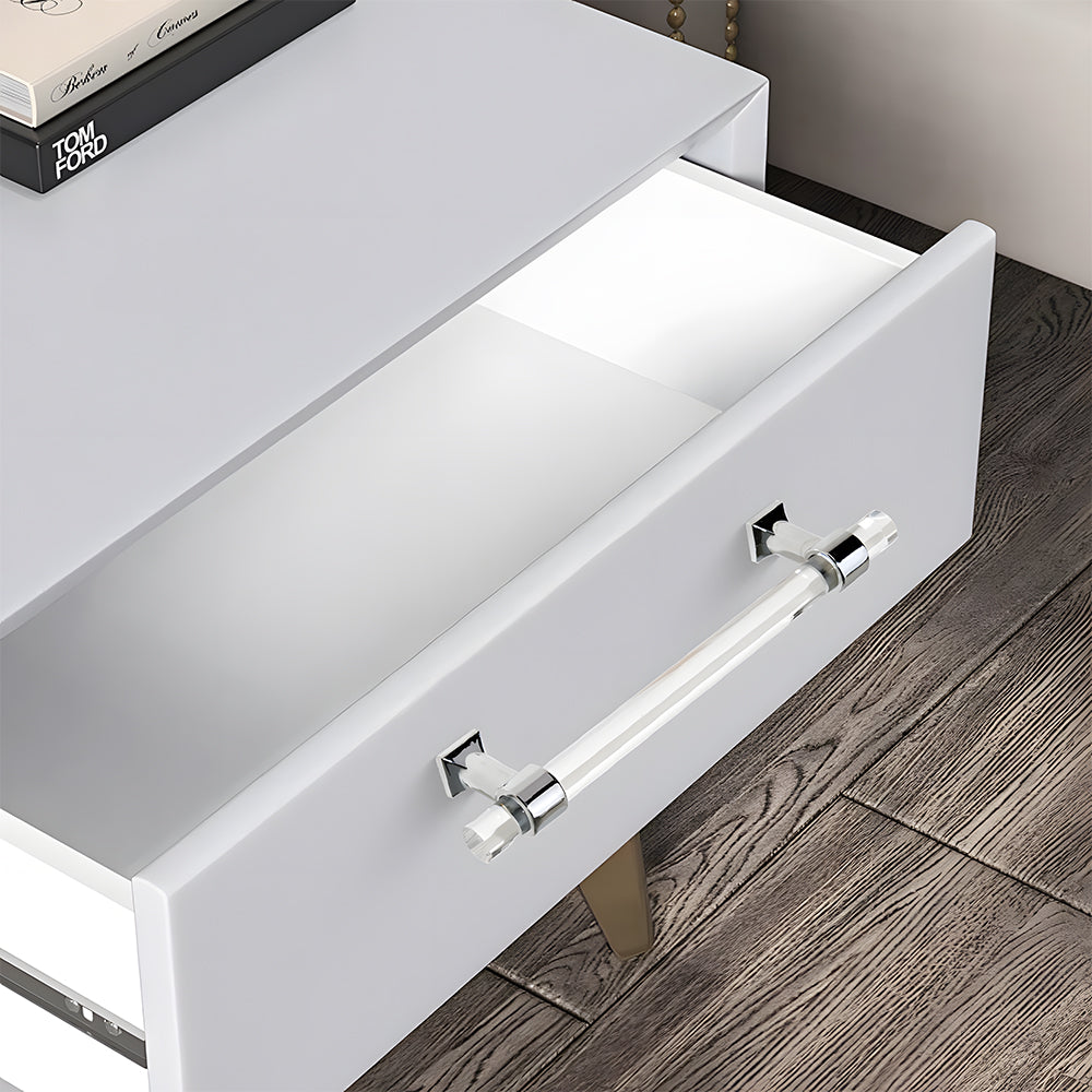 Modern Transparent Acrylic Wardrobe Door Handle