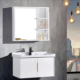 Wardrobe Door Fingertip Gold Edge Handles