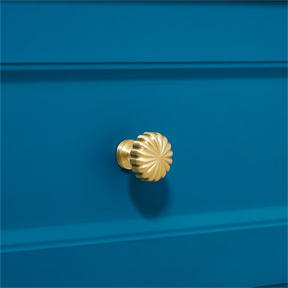 Gold Brass Furniture Hardware Single Hole Knobs