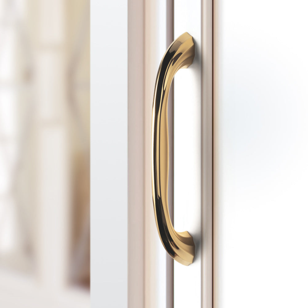 Minimalism Gold Zinc Alloy Cabinet Handles