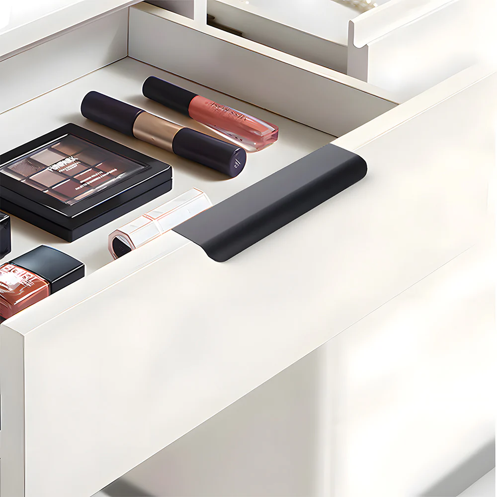 Classic Aluminum Alloy Arc Edge Invisible Cabinet Handles