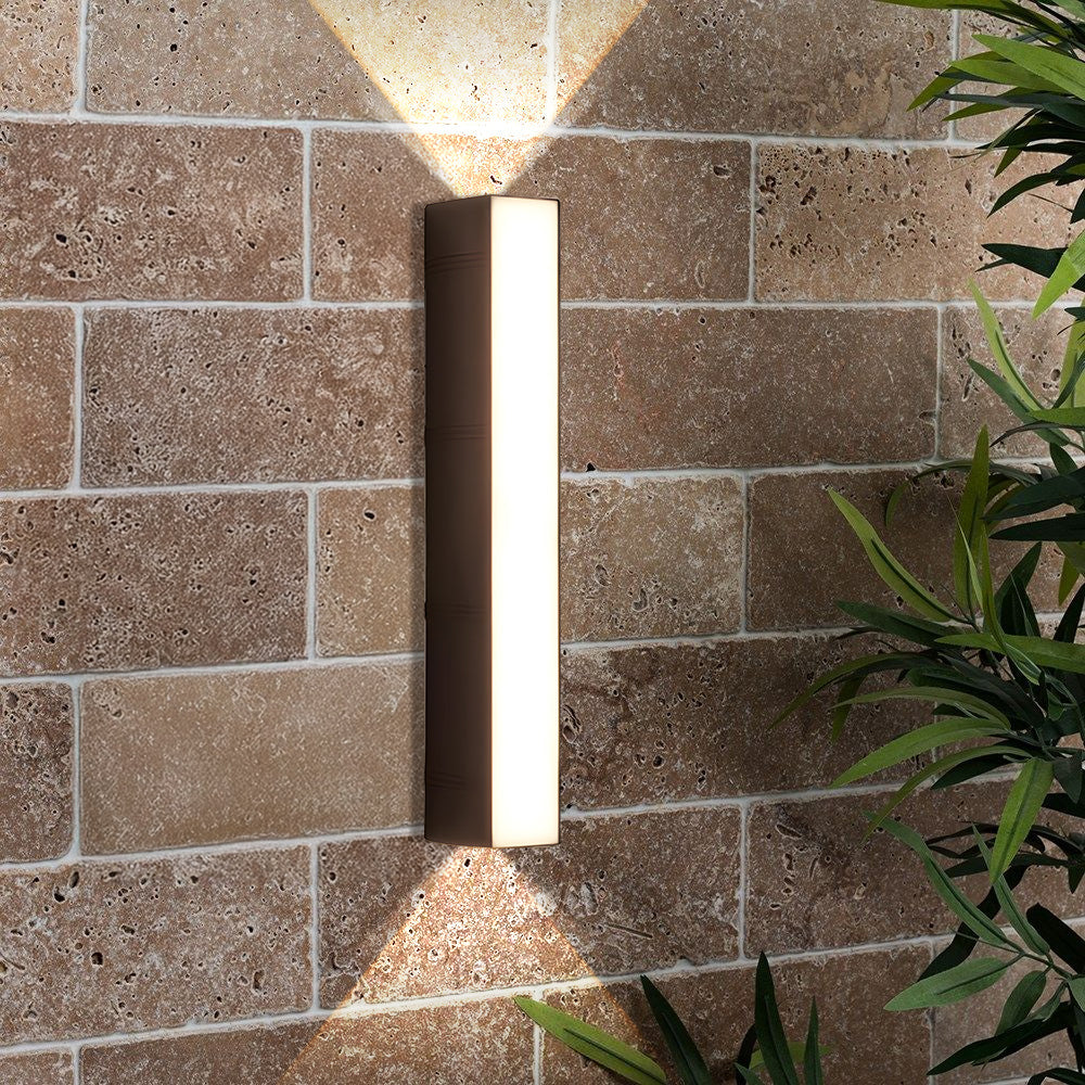 Three-way Luminous Waterproof LED Outdoor Wall Light