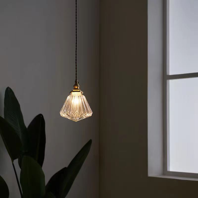 Simple Glass Ceiling Pendant Lights