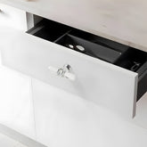 Simple Acrylic Transparent Bathroom Cabinet Handles