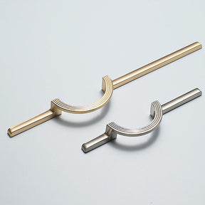 Modern Simple Semicircular Long Cabinet Door Handle