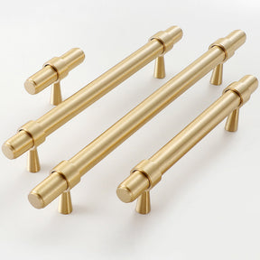 Retro Elegant Brass Kitchen Cabinet Handles And Knobs