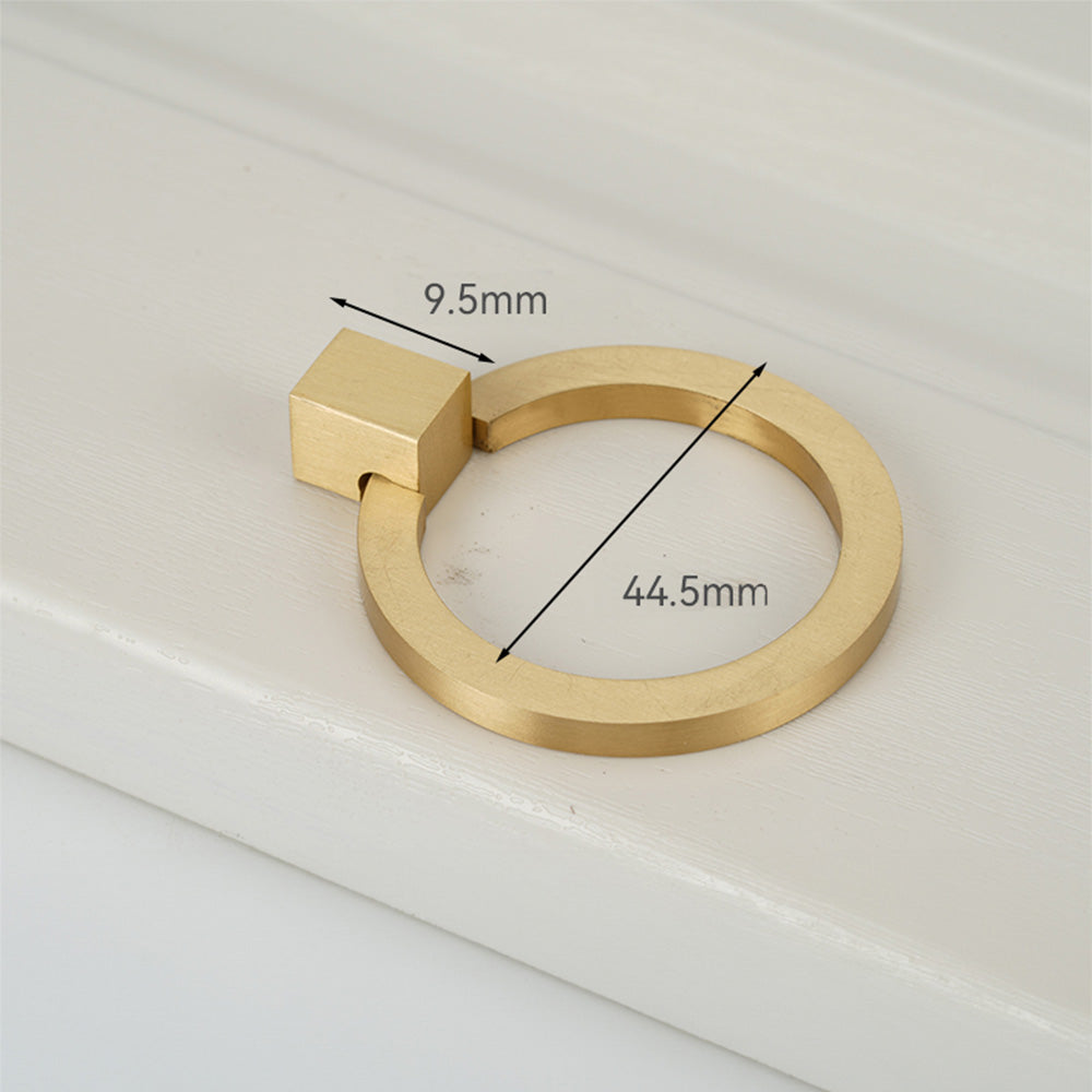 Gold Wardrobe Drawer Cabinet Pulls and Knobs