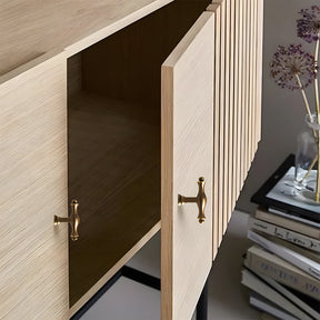 French Style Solid Brass Cabinet Drawer Handles