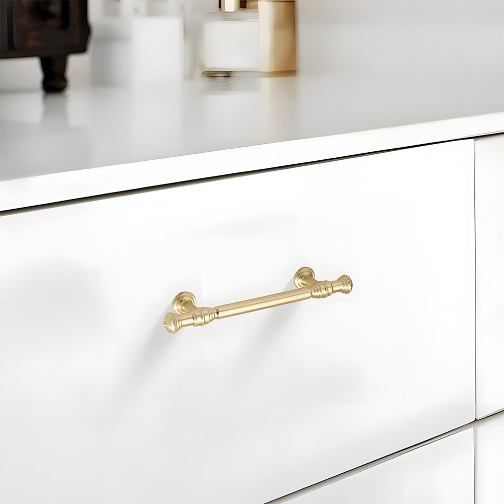 Luxury French Gold Wardrobe Door Cabinet Drawer Handles