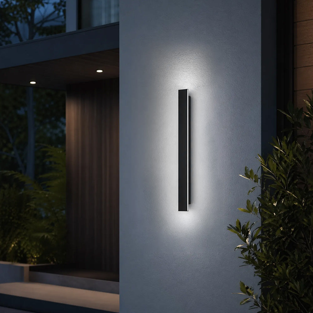Modern IP64 Waterproof LED Strip Outdoor Long Wall Light