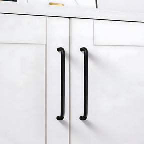 Simple Aluminum Alloy Round Arc Cabinet Handle