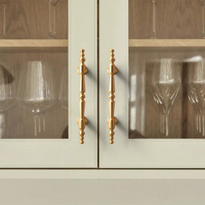 Elegant Sleek Gold Aluminum Kitchen Cabinet Handle