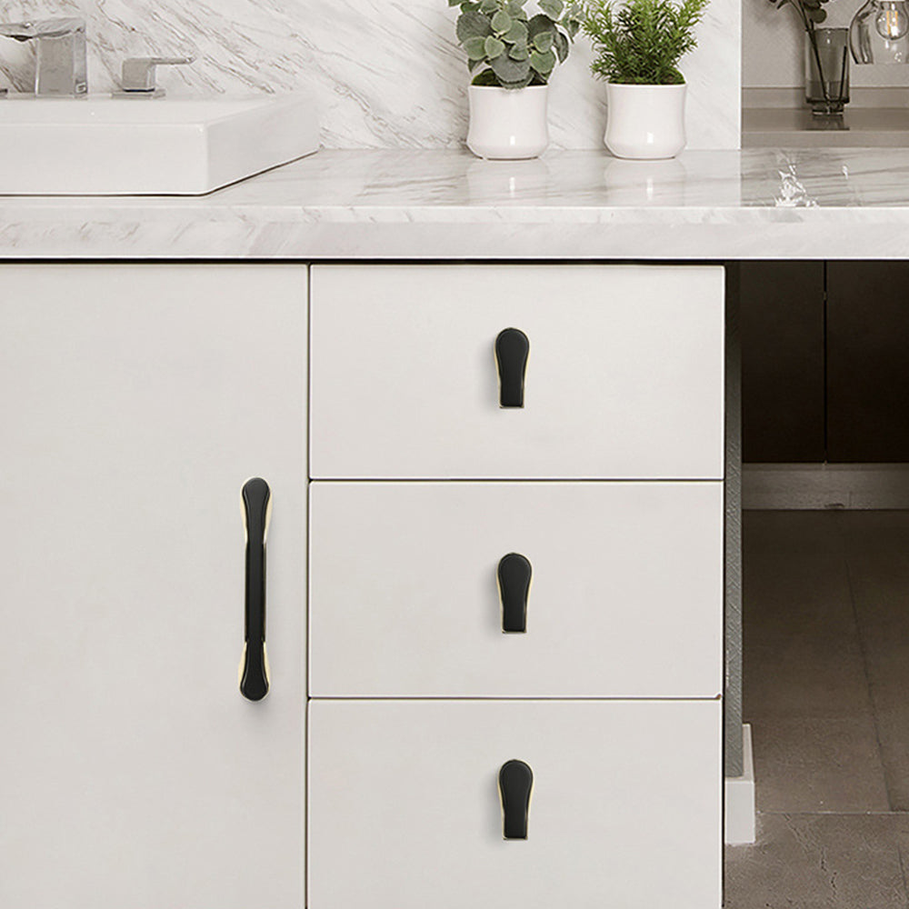 Stylish Combination Kitchen Cabinet  Handles