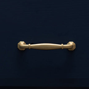 Contemporary Gold Brass Furniture Cabinet Handle And Knobs For Kitchen