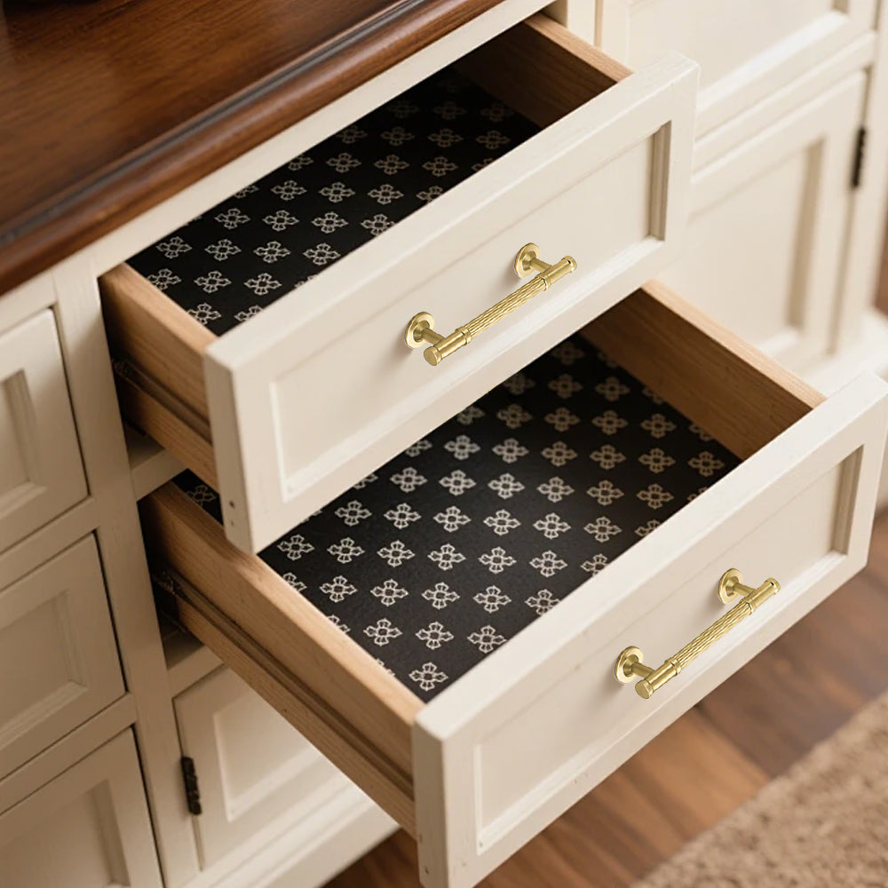 Fashionable Gold Textured Kitchen Cabinet Handles