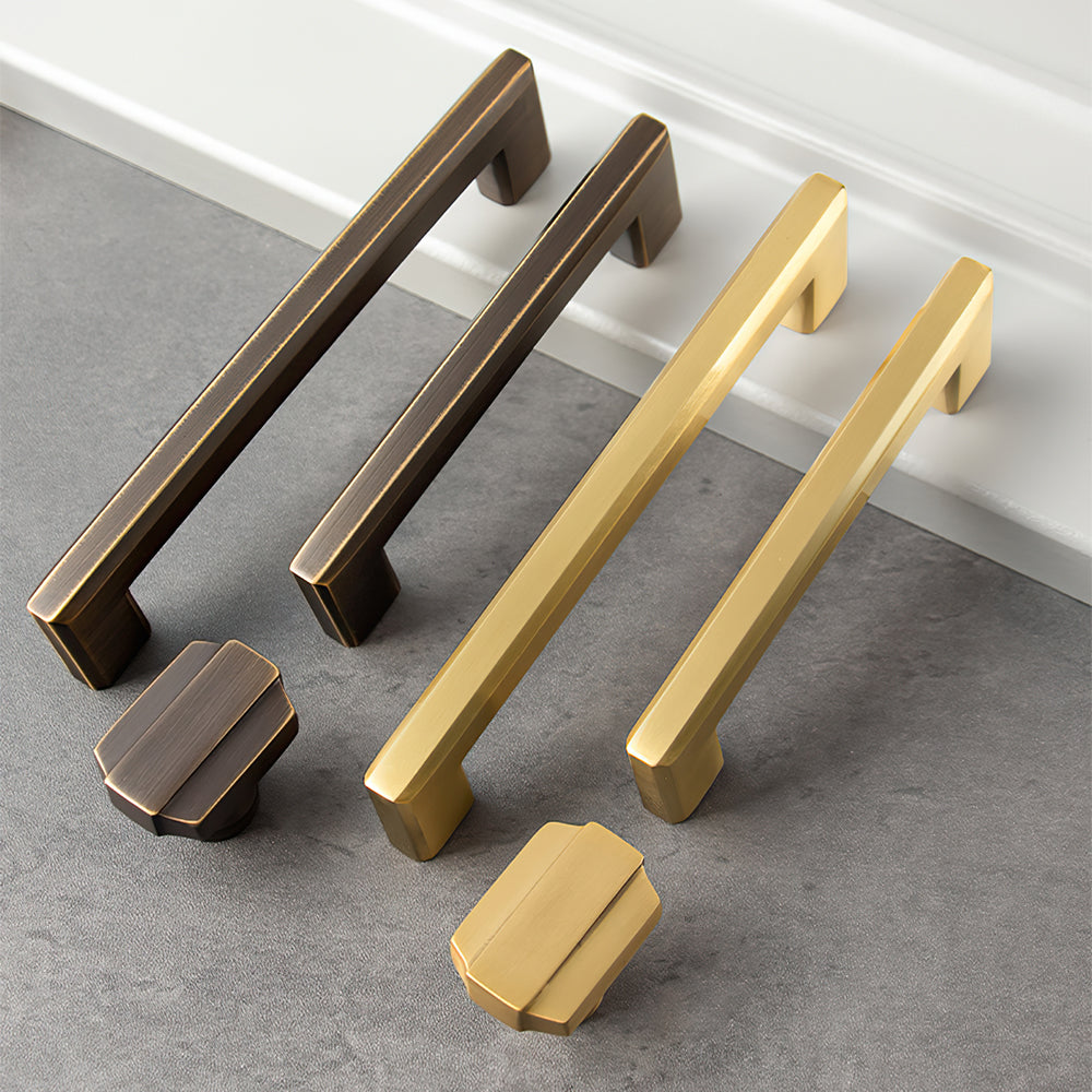 Contemporary Brass Kitchen Cabinet Handles And Knobs