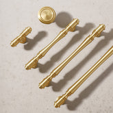 Antique Brass Gold Wardrobe Handles