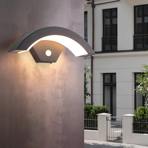 IP65 Contemporary PIR Waterproof LED Garden Wall Lamp