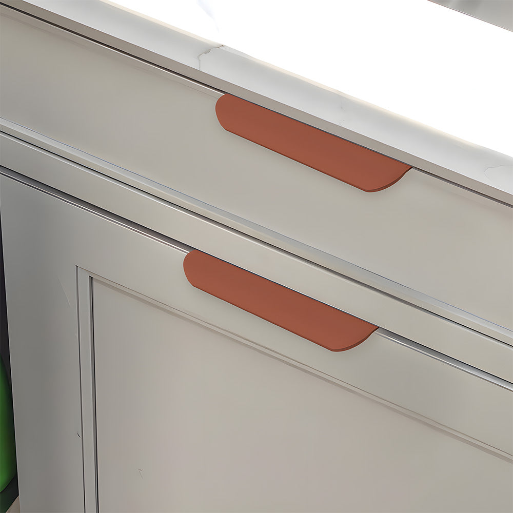 Simple Multicolored Invisible Cabinet Drawer Handles