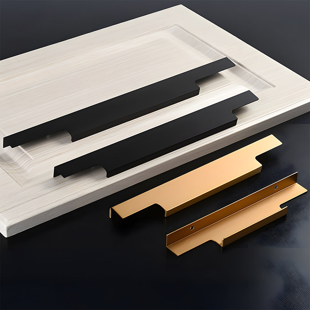 Minimalist Wardrobe Door Invisible Edge Cabinet Handles
