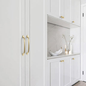 Modern Luxe Solid Copper Kitchen Cabinet Handles