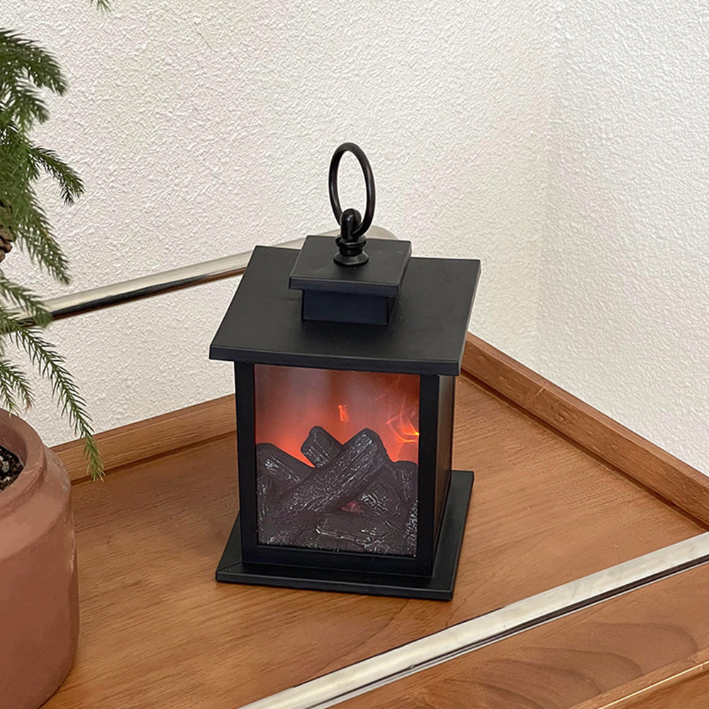 Compact Simulated Fireplace Light LED Christmas Lightings