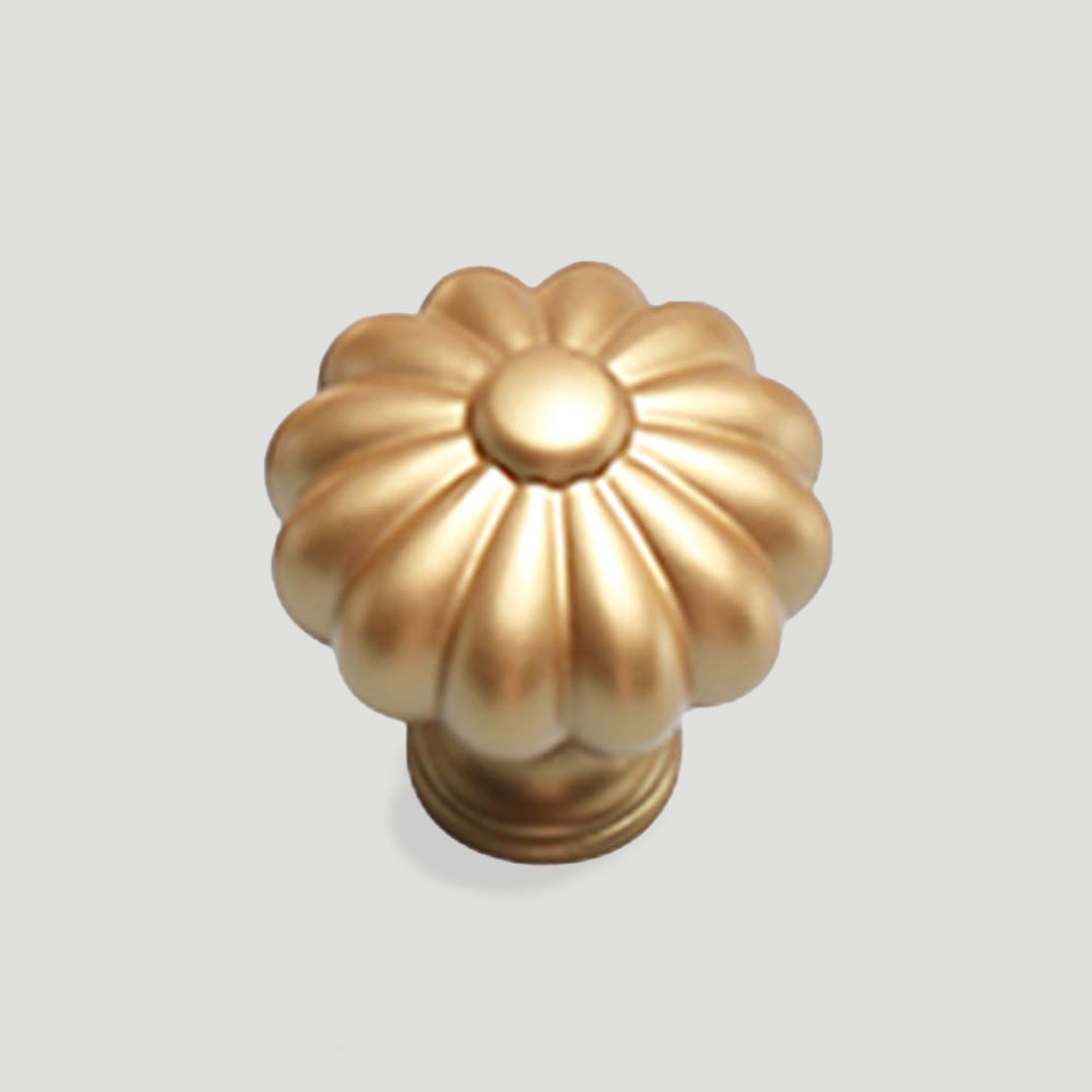 Modern Gold Zinc Alloy Furniture Cabinet Handle And Knob