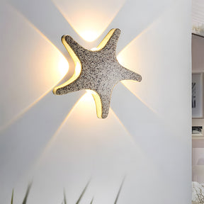 Modern Waterproof Star LED Outdoor Wall Light