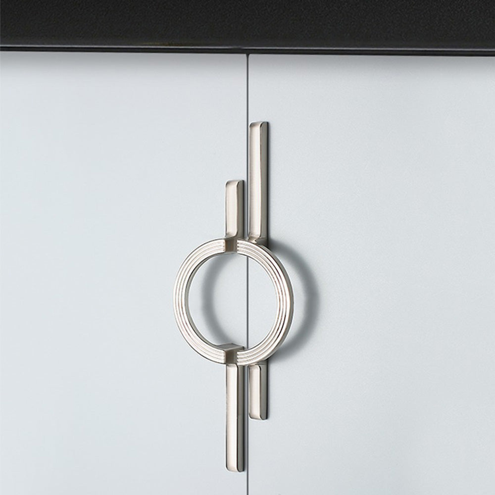 Modern Simple Semicircular Long Cabinet Door Handle