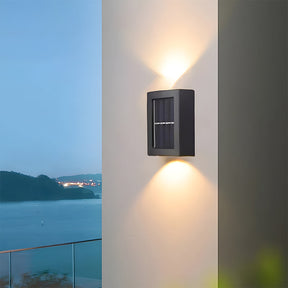 Waterproof Modern Solar Up Down Outdoor Wall Light