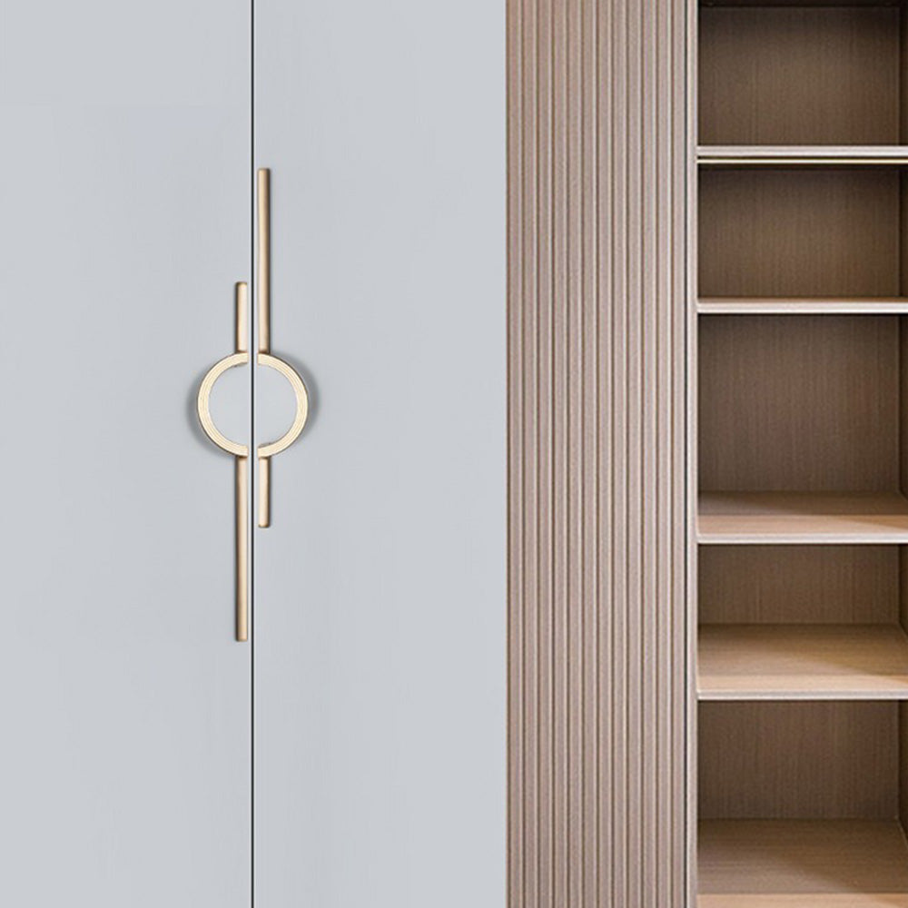 Modern Simple Semicircular Long Cabinet Door Handle