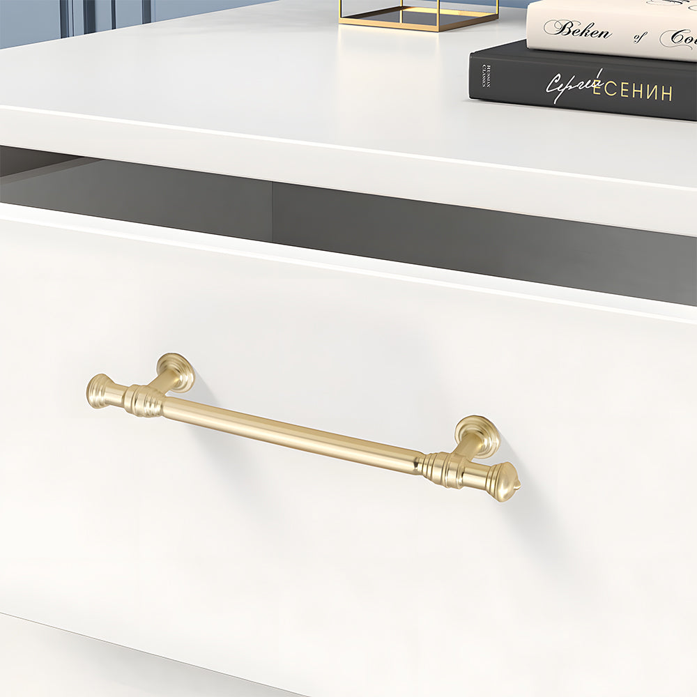 Luxury French Gold Wardrobe Door Cabinet Drawer Handles