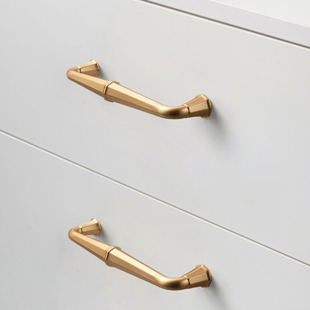 Decorative Zinc Alloy Cabinet Handle For Kitchen