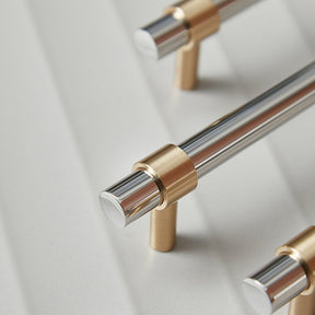 Modern Silver Drawer Handles Stainless Steel Cabinet Pulls