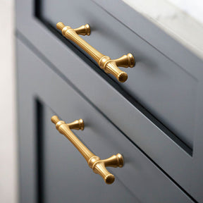 Modern Luxury Gold Wardrobe Cabinet Handles