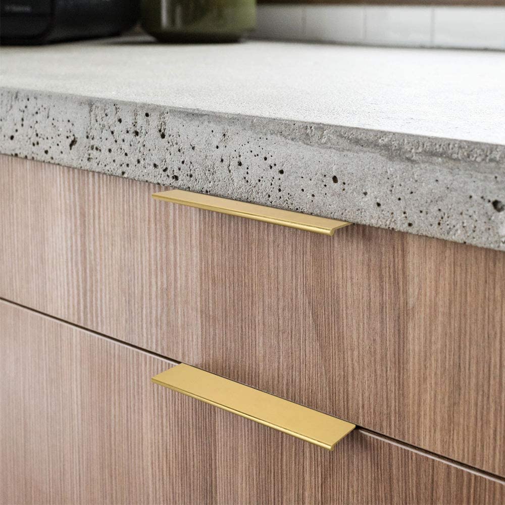 Aluminum Alloy Kitchen Cabinet Drawer Edge Pull