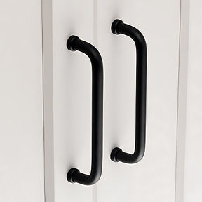 French Minimalist Rounded Arc Cabinet Handles