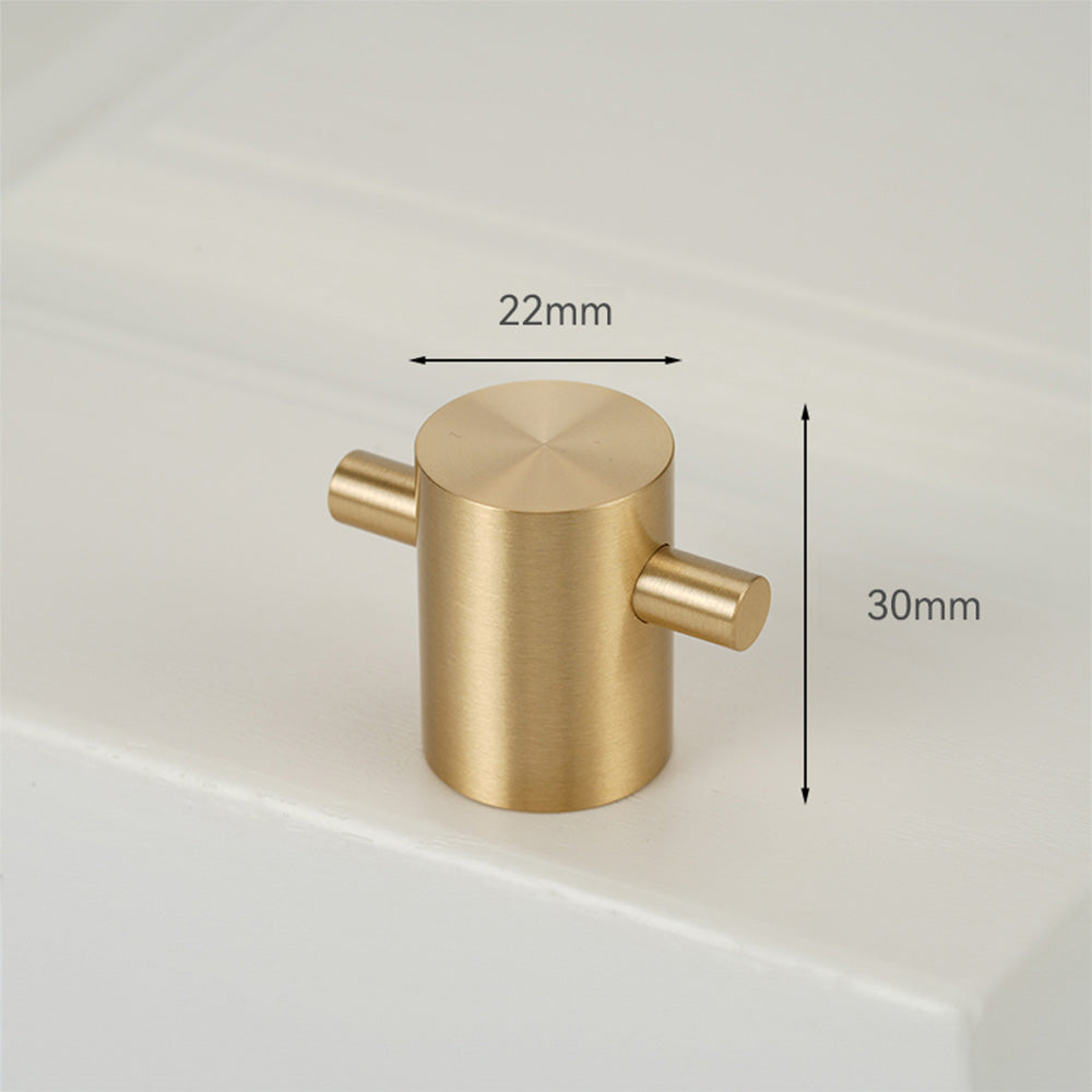 Gold Wardrobe Drawer Cabinet Pulls and Knobs