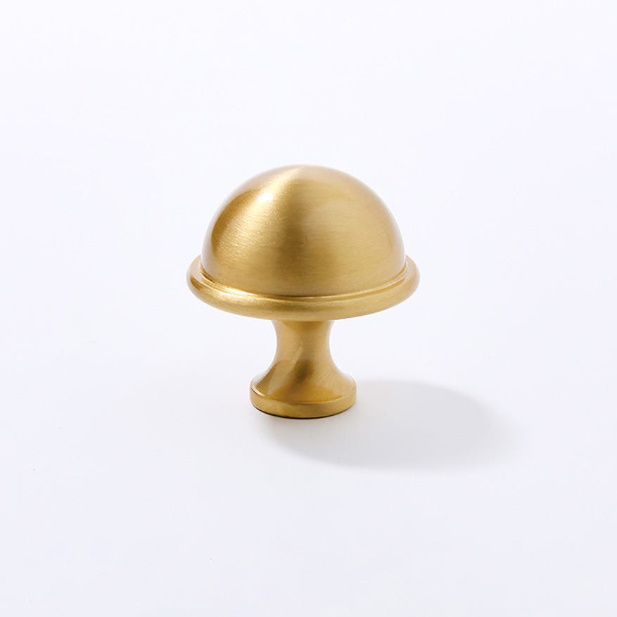 Modern Brass T-Bar Cabinet Handles