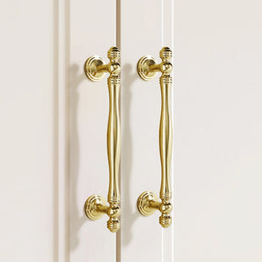 Modern Brass Gold Cupboard Kitchen Handles