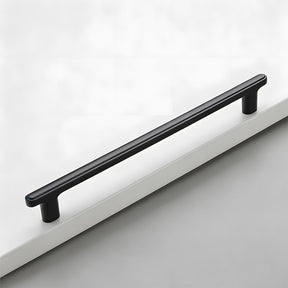 Modern Zinc Alloy T Bar Knobs & Grooved Bar Cabinet Pulls