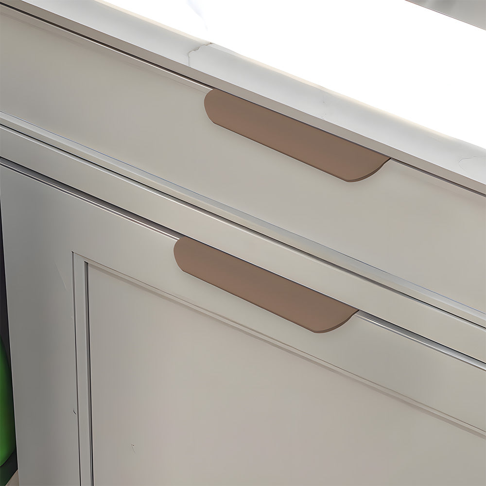 Simple Multicolored Invisible Cabinet Drawer Handles